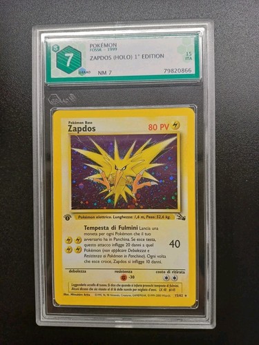 Zapdos set fossil holo - fossil,
