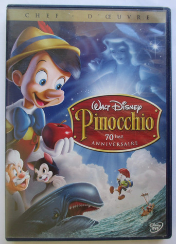Dvd pinocchio walt disney - walt,