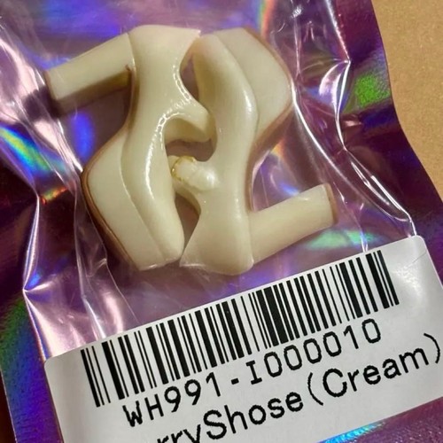 Scarpe chan crema ciliegia - scarpe,