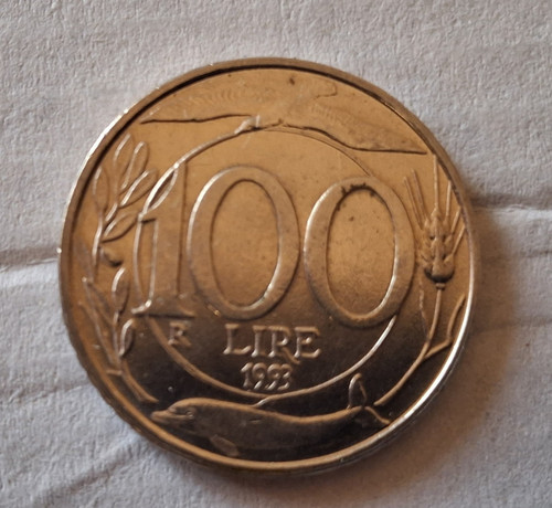 Moneta 100 lire piccola - 100, 1993