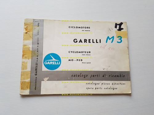 Garelli anni 60 catalogo - garelli,