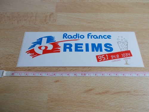 Adesivo radio france - adesivo,