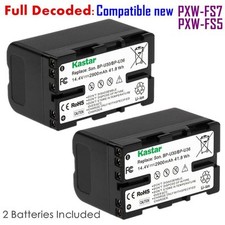 2x Kastar Battery for Sony