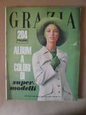 GRAZIA Rivista di moda n�1256 1965 con Album Modelli [VL23]