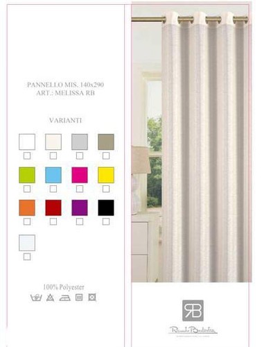 Telo tenda pannello organza - pannello,