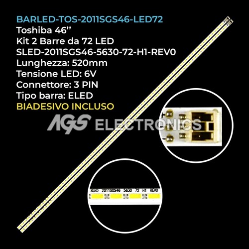Kit barre strip led tv - 2,
