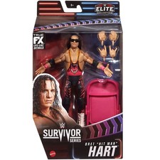 WWE Elite Survivor Series BRET HITMAN HART Action Figure Wrestling NEW