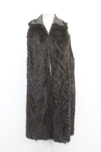 Gilet lungo pelliccia - gilet, di