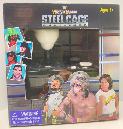 Wwe wrestlemania steel cage - steel,