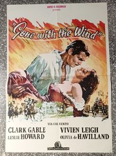 Soggettone 1F VIA COL VENTO Gone with the Wind - Movie Poster Affiche Manifesto