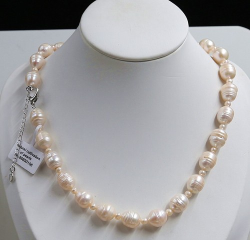 Collana perle rosa - perle, barocche