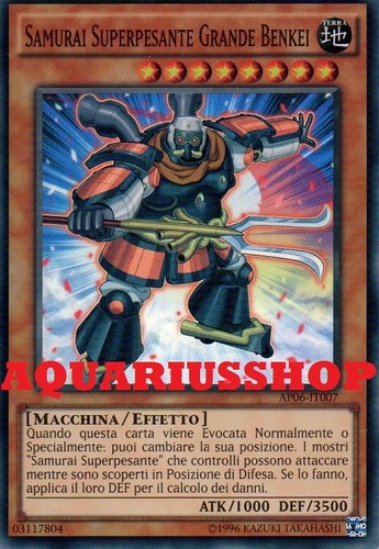 Samurai superpesante - yu-gi-oh,
