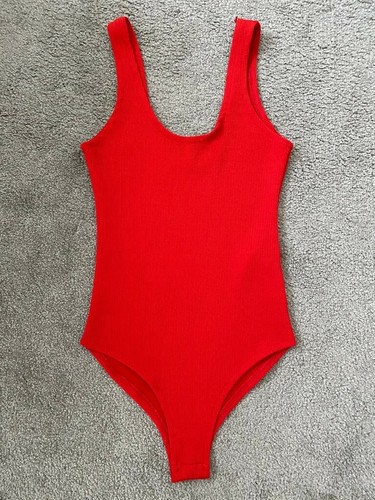 Body donna rosso zara - body,
