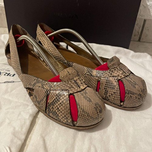 Ballerine prada pelle di - prada, in