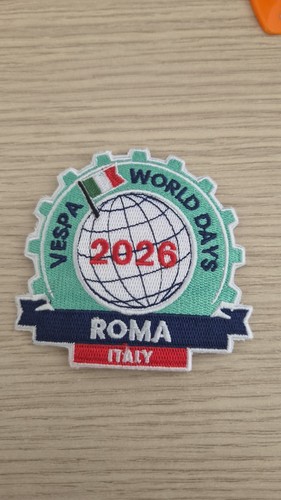 Toppa patch vespa world - toppa,