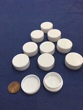10x barattolo bianco - 10x,