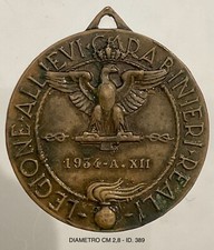 CC.RR. LEGIONE ALLIEVI CARABINIERI REALI MEDAGLIA A.XII° 1934 REGIO ESERCIZIO