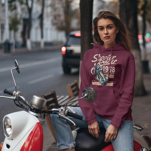 Felpa con cappuccio - , unisex
