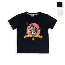 T-Shirt Disney Looney Tunes maglia originale Ragazza modello largo donna 5432