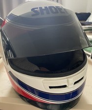 Casco Eddie Lawson Shoei crash