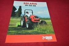 Same Solaris 30 40 50 Tractor
