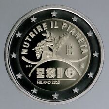 2015- ITALIA-2 EURO EXPO - FDC DA ROTOLINO.