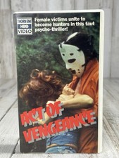 Act of Vengeance VHS 1974