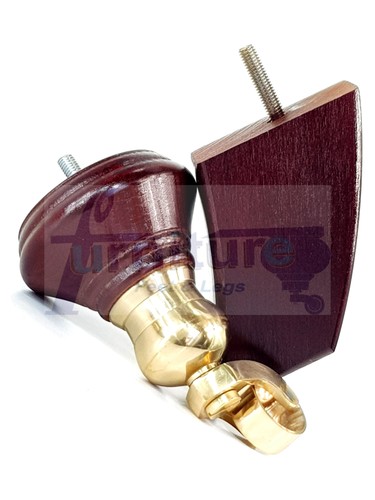 Gambe ricambio tornite - 2, di
