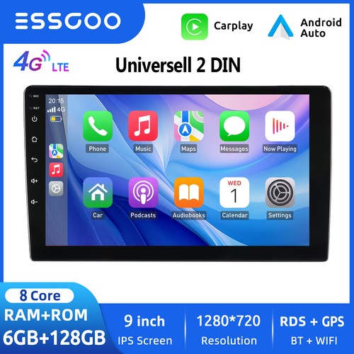 Autoradio 128g 8core android - 6+128g,