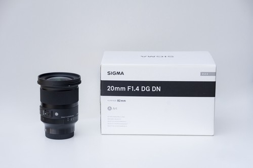 Sigma art 20mm dg - 20mm, f/1,4