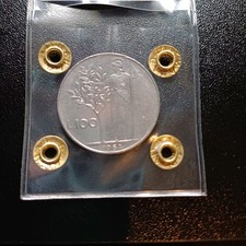 Moneta Repubblica Italiana 100