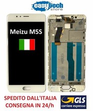 LCD Display Touch Screen FRAME CORNICE Assembly MEIZU M5S MEILAN 5,2"M612H WHITE