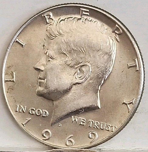 Mezzo dollaro argento 1969 - dollaro, d'argento