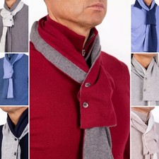 Sciarpa Uomo Misto Cashmere