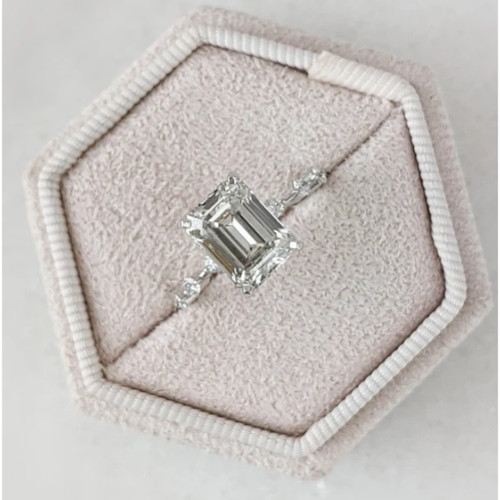 Anello con diamanti - , oro