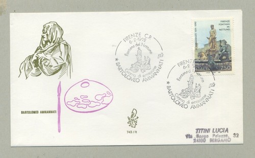 Fdc venetia 743 bartolomeo - venetia,