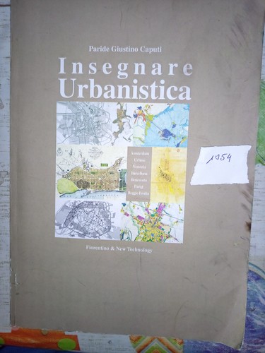 1054n insegnare urbanistica - 1054n,