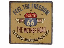 Targa in latta "Freedom"