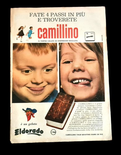 Pubblicita 1958 gelati - 1958,