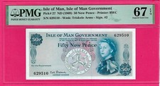 ISLA OF MAN 50 NEW PENCE ND