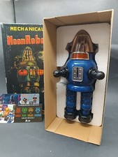 Moon Robot Robby Yonezawa Tin Toy Nomura Yoshiya Horiwaka reprint 115/400 blu