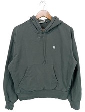 CARHARTT Felpa con cappuccio Donna Tuta da ginnastica Taglia IT 40 grigio chiaro