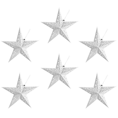 6pcs origami pentagramma