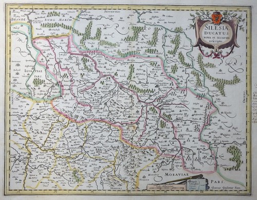 Mercator hondius silesiae - mercator,