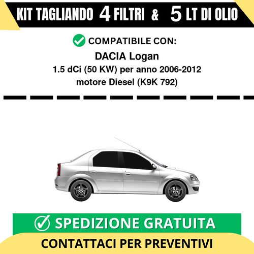 Tagliando per dacia - dacia, logan