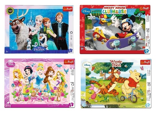 Puzzle dei personaggi disney - puzzle,