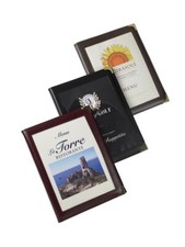 Porta Menu A4 Bordeaux 25x32