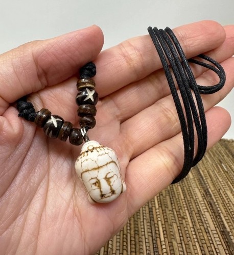 Collana buddha ciondolo - collana,