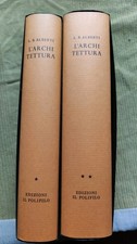 Leon Battista Alberti L' architettura Il Polifilo 2 volumi 