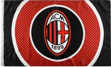Bandiera milan bullseye - ac,